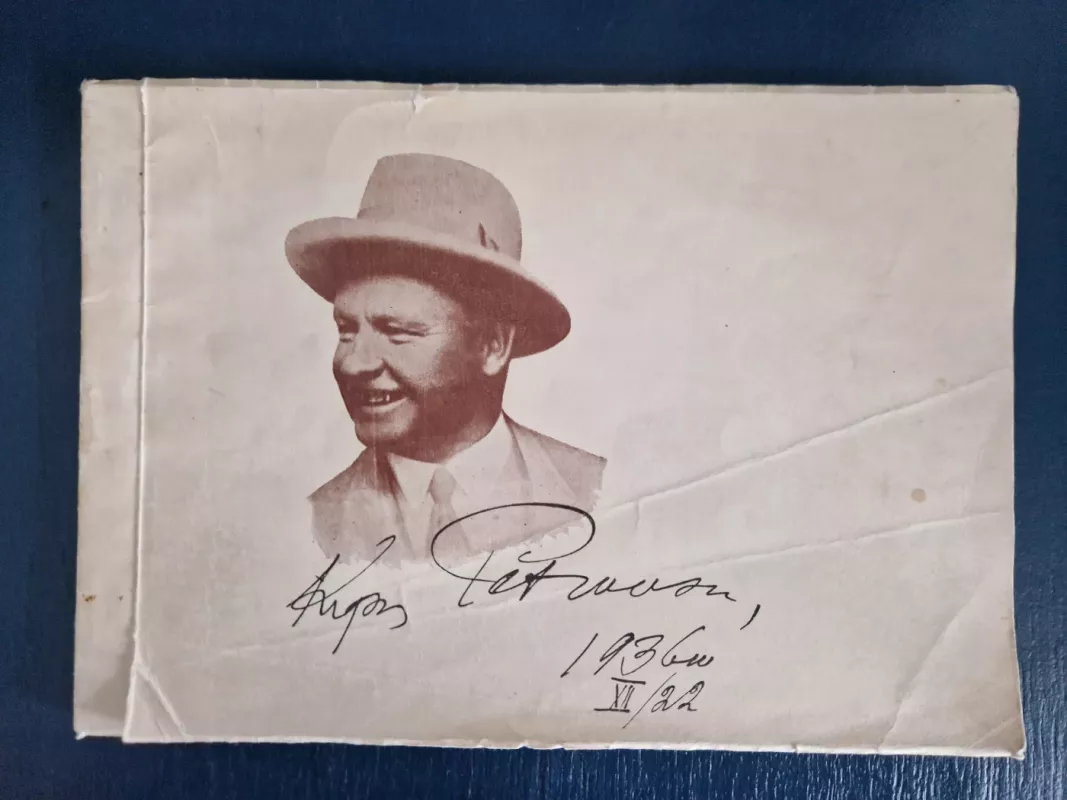 Kipro Petrausko 25 metų scenos darbuotės albomas - Jonas Gobužys, knyga 2