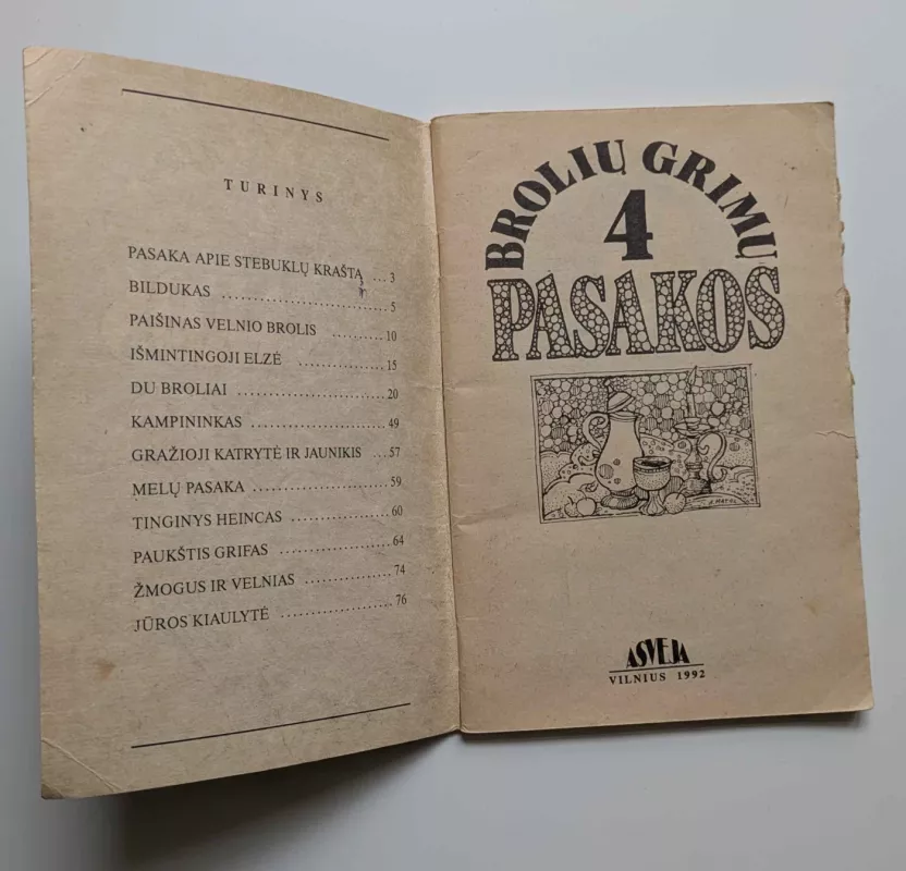 Brolių Grimų pasakos (4 knyga) -  Broliai Grimai, knyga 3