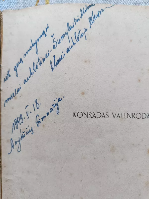 Konradas Valenrodas (1948) - Adomas Mickevičius, knyga 4