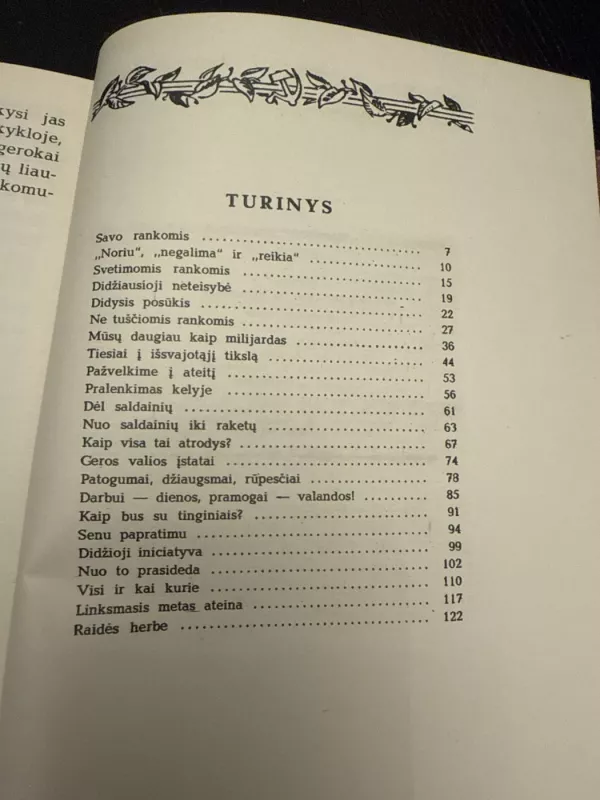 Gyventi gera - Levas Kasilis, knyga 6