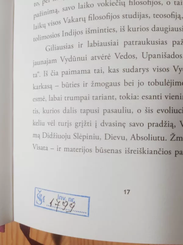 Sąmonė -   Vydūnas, knyga 5