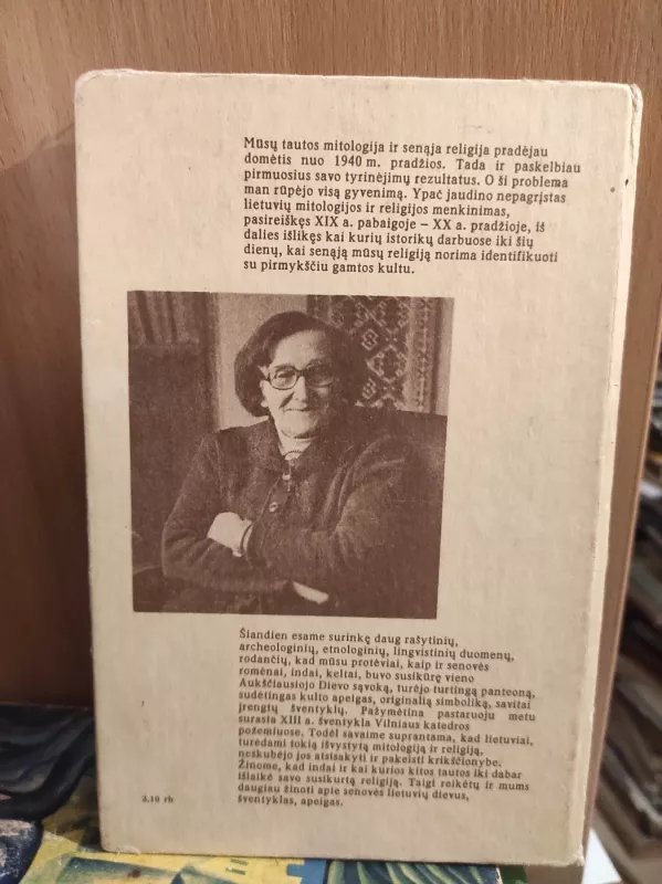 Senovės lietuvių mitologija ir religija - Pranė Dundulienė, knyga 5