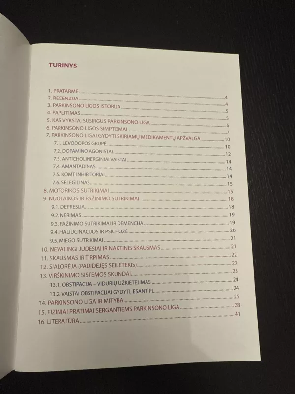 Parkinsono liga. Ką turi žinoti pacientai ir jų artimieji - Vaineta Valeikienė, knyga 3