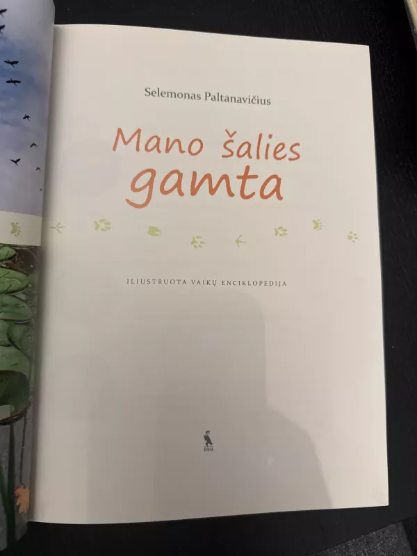 Mano šalies gamta - Selemonas Paltanavičius, knyga 3