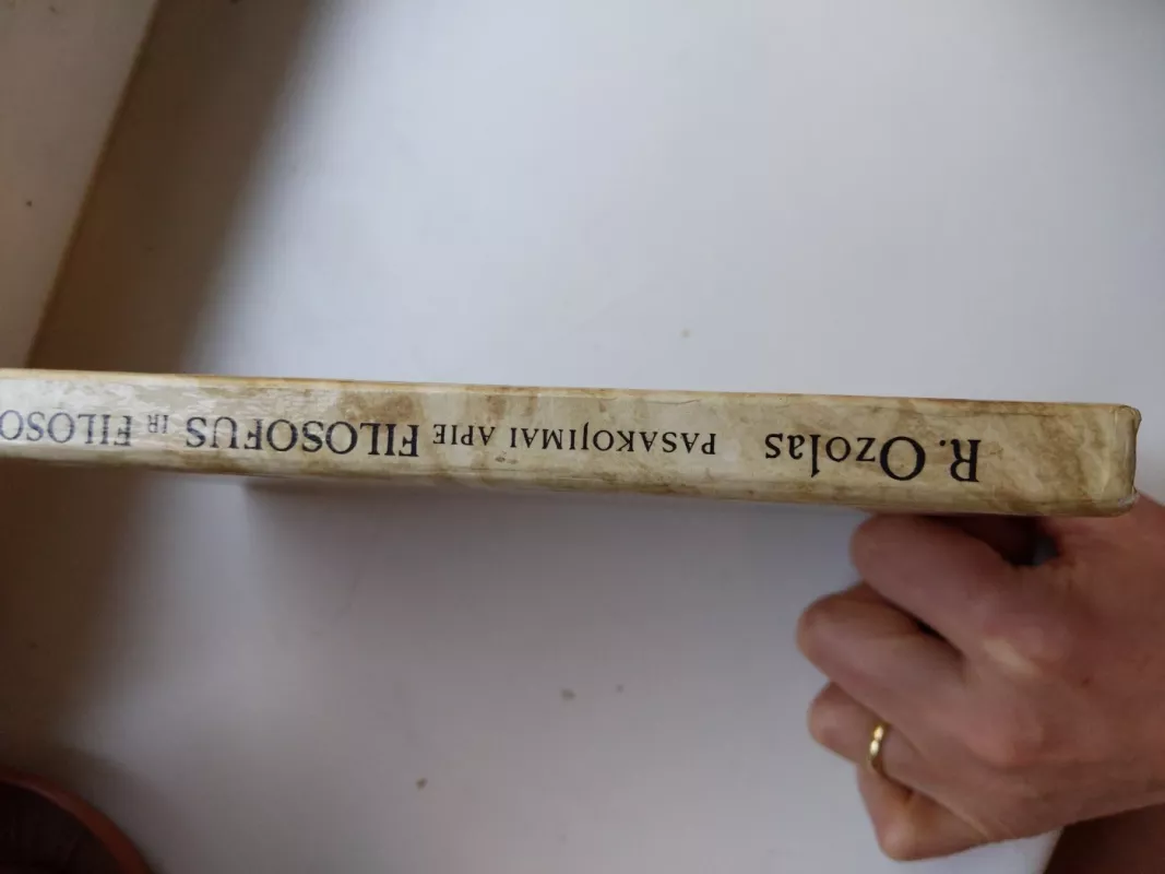 Pasakojimai apie filosofus ir filosofiją - Romualdas Ozolas, knyga 3