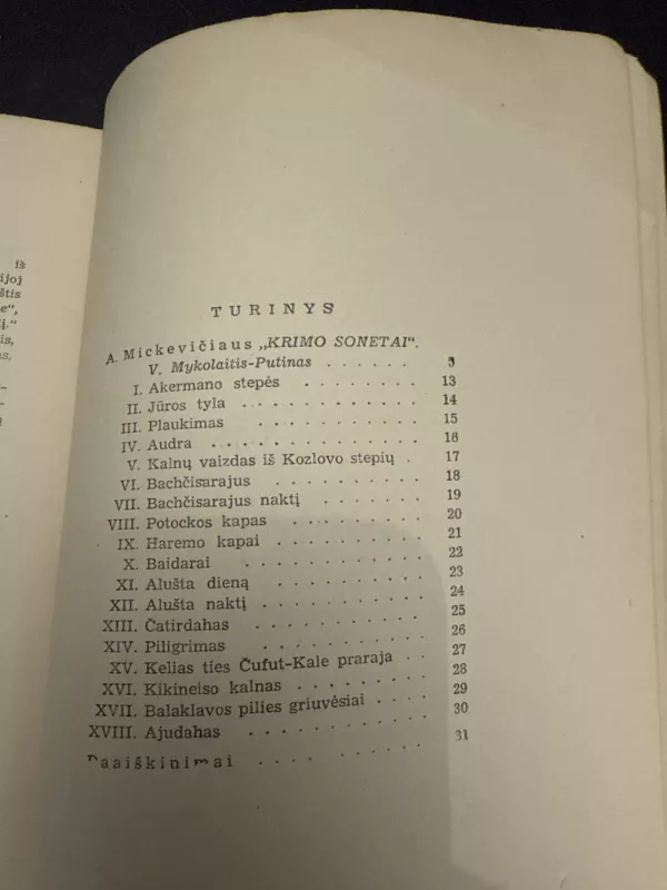 Krimo sonetai - Adomas Mickevičius, knyga 6