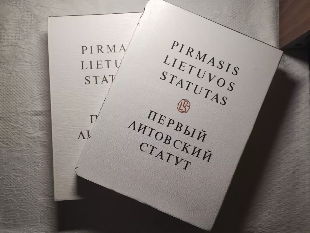 Pirmasis Lietuvos Statutas (I tomo 2 dalis, II tomo 1 dalis) - S. Lazutka, E. Gudavičius, knyga 2