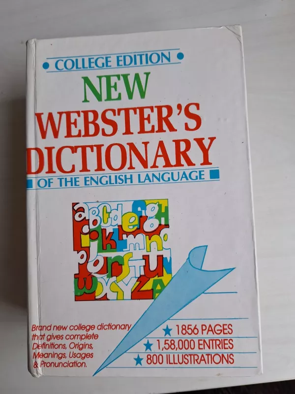 New Webster's Dictionary of the English Language - College Edition, knyga 2