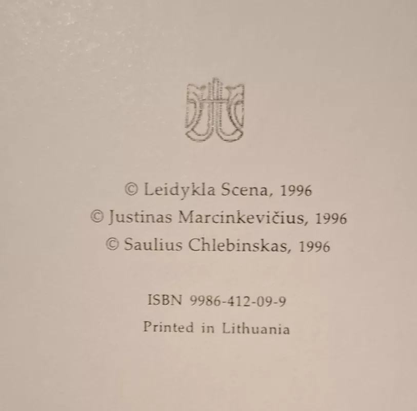 Mažvydas (trijų dalių giesmė) - Justinas Marcinkevičius, knyga 4