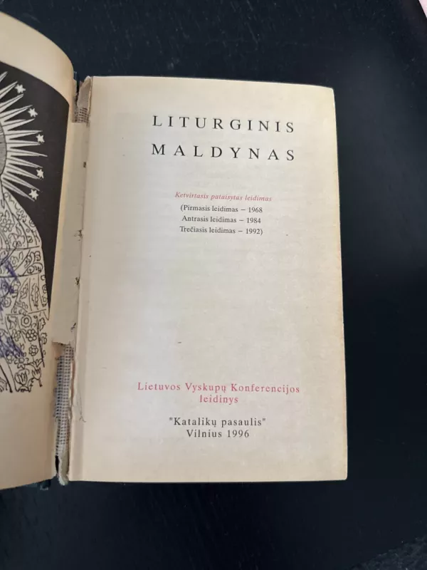 Liturginis maldynas - Autorių Kolektyvas, knyga 3