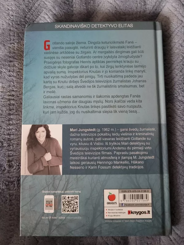 Nutylėtas - Mari Jungstedt, knyga 3