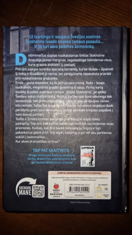 PADĖTIES ŠEIMININKAS - Jens Lapidus, knyga 3