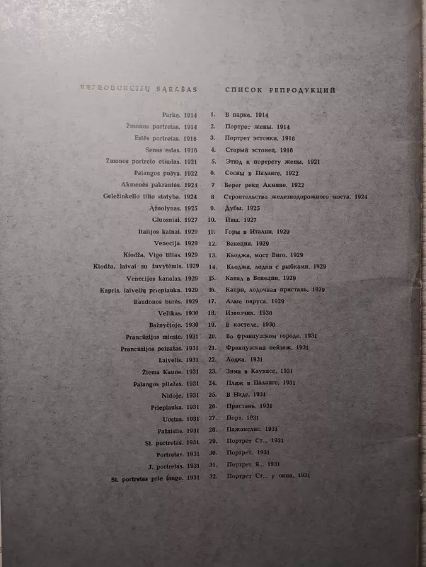 Sklėrius. Reprodukcijos - K.S. Sklėrius, knyga 3