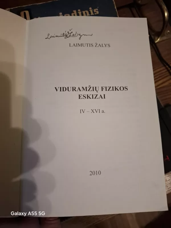 Viduramžių fizikos eskizai - Laimutis Žalys, knyga 2