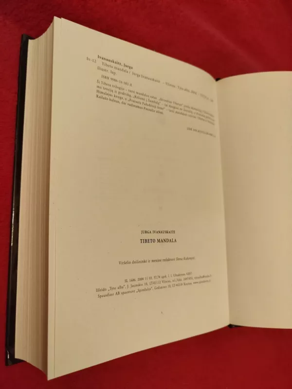 Tibeto mandala - Jurga Ivanauskaitė, knyga 5