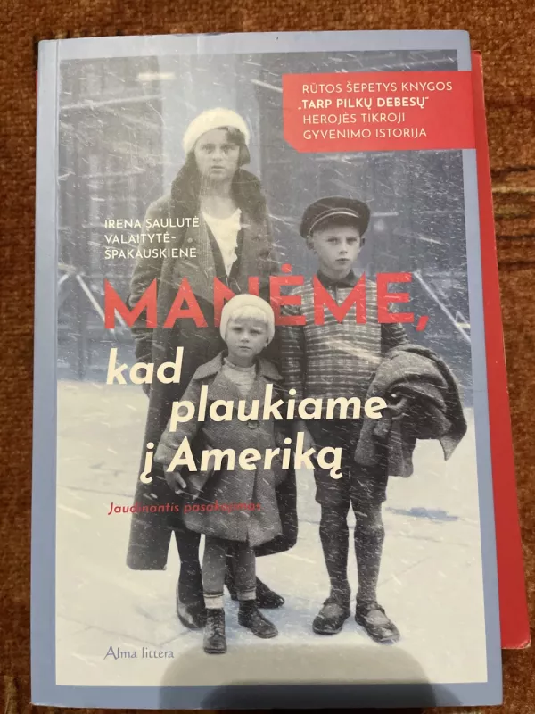Manėme, kad plaukiame į Ameriką - Irena Saulutė Valaitytė-Špakauskienė, knyga 2