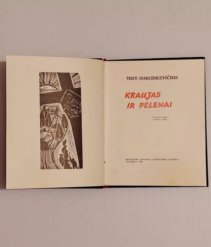 Kraujas ir pelenai - Justinas Marcinkevičius, knyga 6