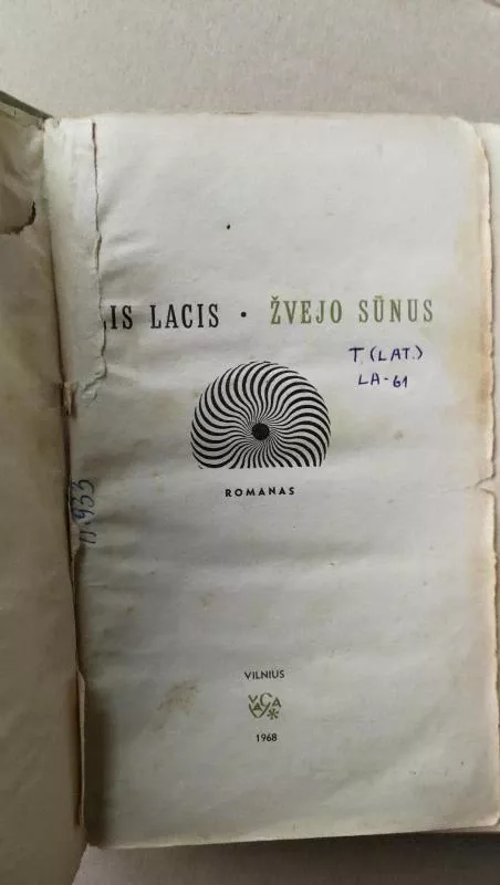 Žvejo sūnus - Vilis Lacis, knyga 2