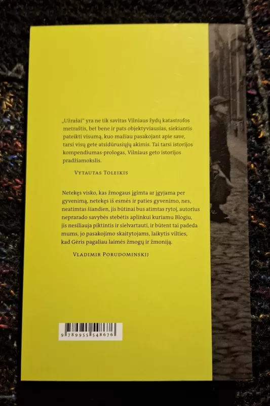 Užrašai. Vilniaus geto kronika 1941-1944 - Grigorijus Šuras, knyga 3