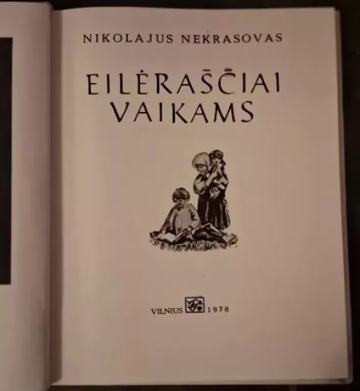 Eilėraščiai vaikams - Nikolajus Nekrasovas, knyga 4
