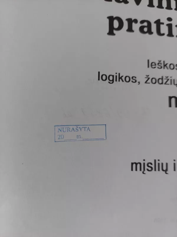 IQ. Intelekto lavinimo pratimai - Autorių Kolektyvas, knyga 6