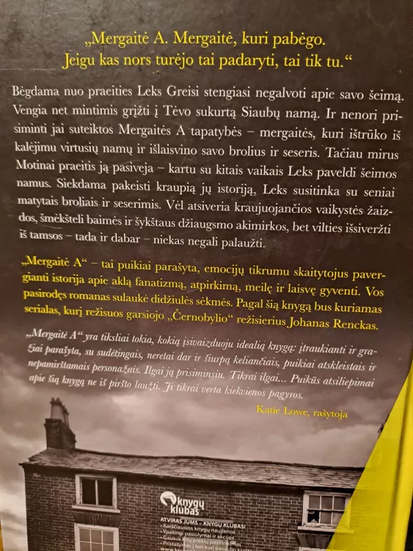 Mergaitė A - Abigail Dean, knyga 3