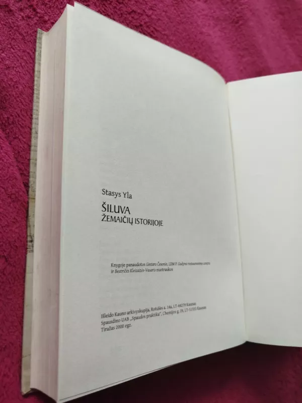 Šiluva Žemaičių istorijoje - Stasys Yla, knyga 5