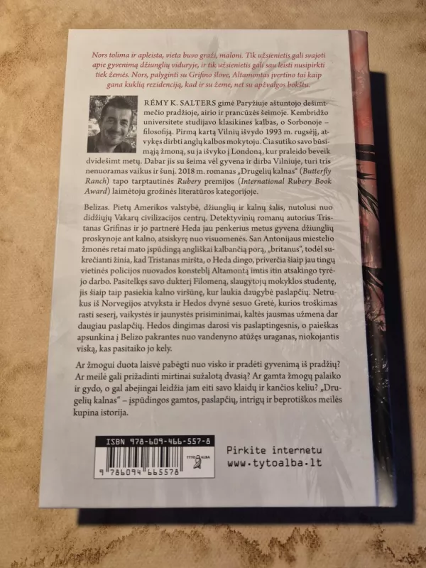 Drugelių kalnas - R. K. Salters, knyga 3