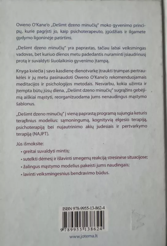 10 dzeno minučių - Owen O'Kane, knyga 3