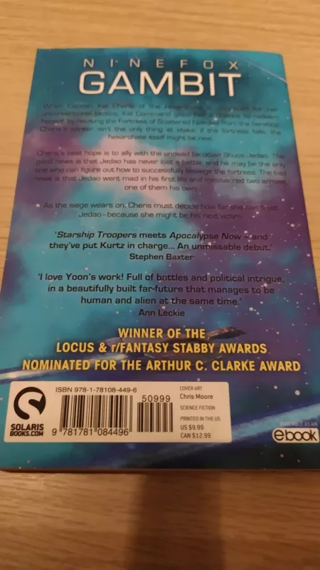Ninefox Gambit - Yoon Ha Lee, knyga 3