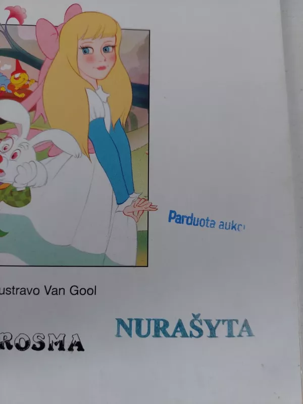 Alisa stebuklų šalyje - Lewis Carroll, Van Gool, knyga 3