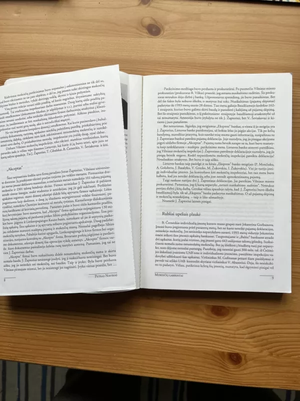 Mokesčių labirintai - Petras Navikas, knyga 4