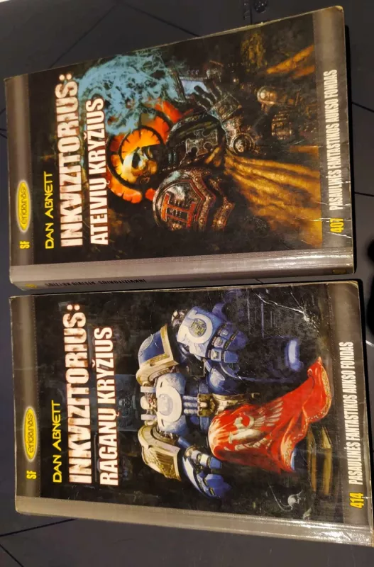 Inkvizitorius: ateivių kryžius PFAF 407 - Dan Abnett, knyga 3