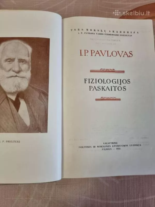 Fiziologijos paskaitos - I. P. Pavlovas, knyga 3