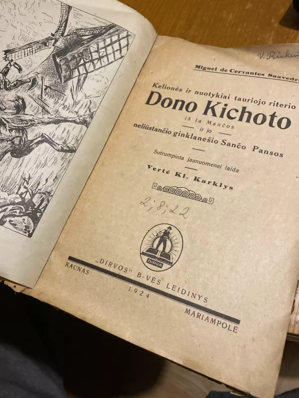 Kelionės ir nuotykiai Don Kichoto - Miguel de Cervantes Saavedra, knyga 3