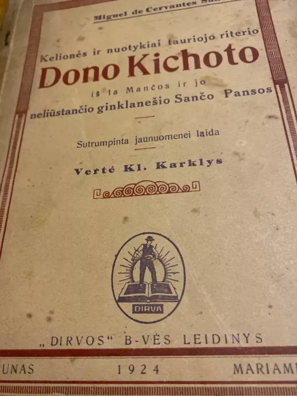 Kelionės ir nuotykiai Don Kichoto - Miguel de Cervantes Saavedra, knyga 2