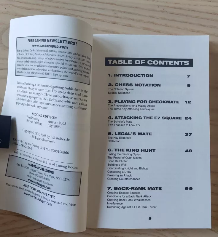 Master Checkmate Strategy (Chess books) - Bill Robertie, knyga 4