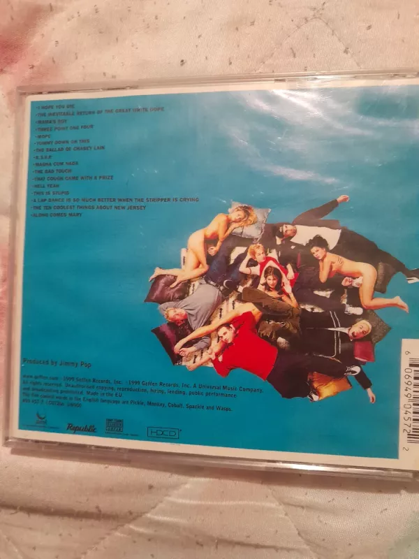 The Bloodhoundgang hooray for boobies - Bloodhoung gang, plokštelė 3