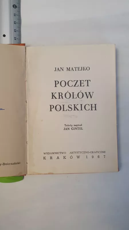 Poczet krolow polskich - Jan Gintel, knyga 2