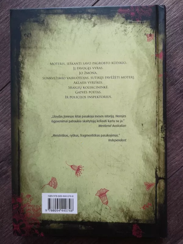 Perduokite pasaulį man - Lloyd Jones, knyga 4