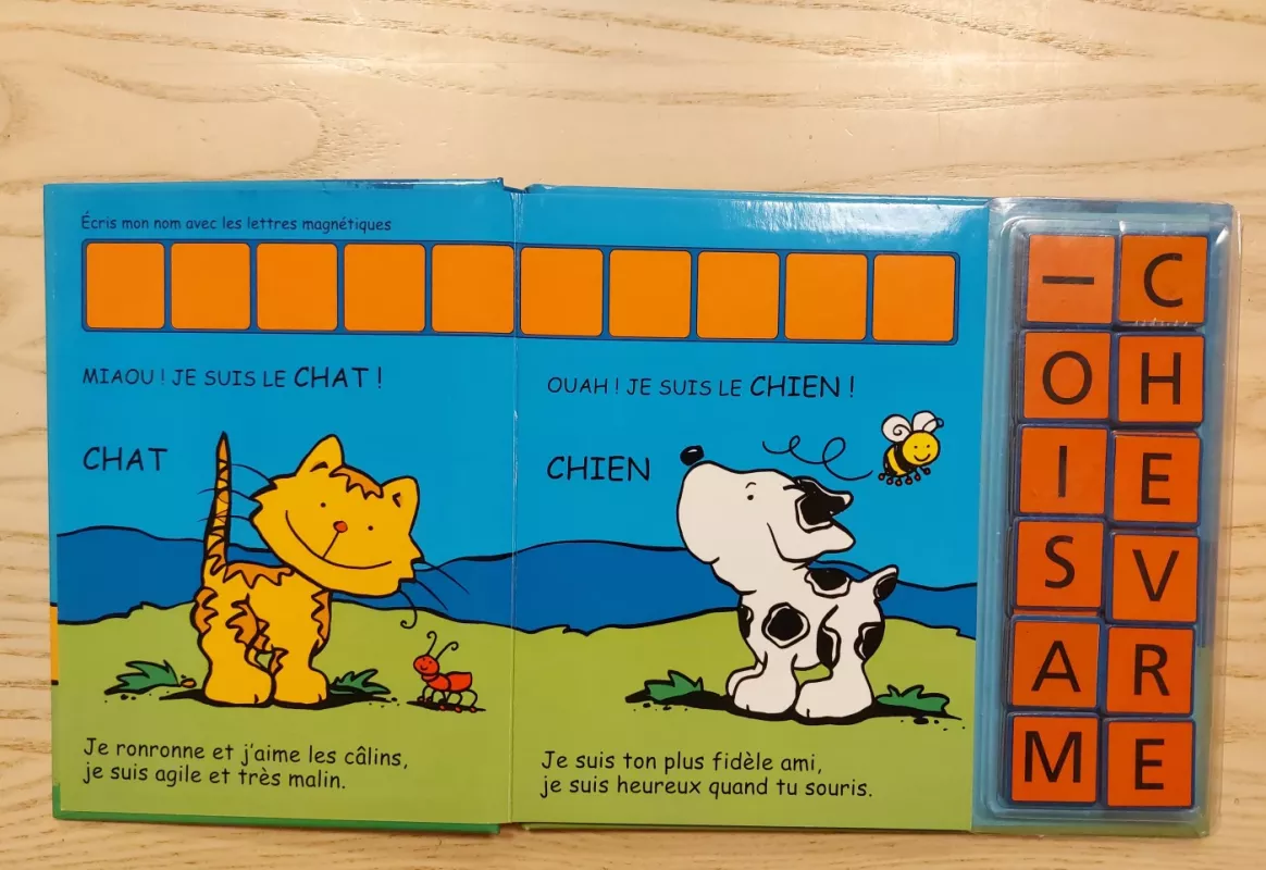 Écris mon nom ! - le livre magnétique pour apprendre à écrire - Autorių kolektyvas (įvairūs), knyga 3