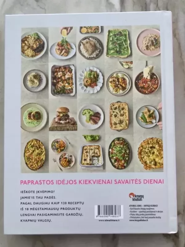 7 idėjos. Paprasti receptai kasdienai - Oliver Jamie, knyga 4