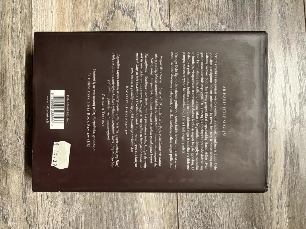 Policija - Jo Nesbo, knyga 4