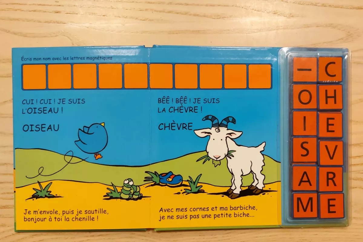 Écris mon nom ! - le livre magnétique pour apprendre à écrire - Autorių kolektyvas (įvairūs), knyga 4