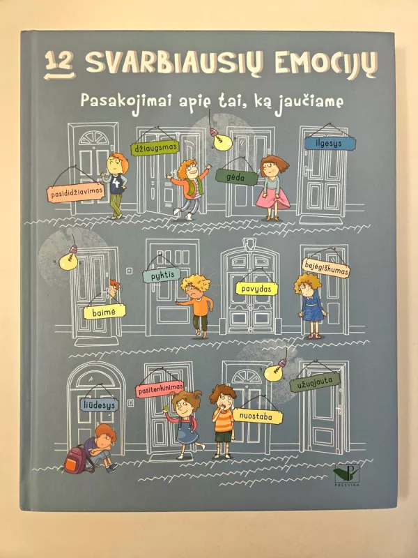 12 svarbiausių emocijų. Pasakojimai apie tai, ką jaučiame - Marta Drazynska, knyga 2