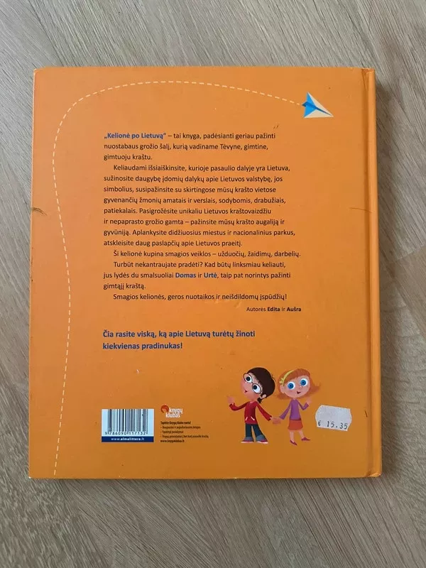 Kelionė po Lietuvą. Enciklopedija pradinukams - E. Mikniuvienė ir A. Didžgalvienė, knyga 4