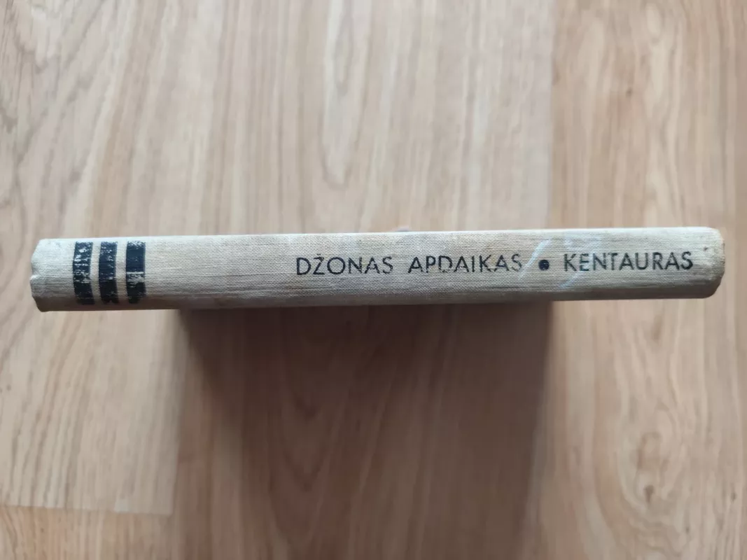 Kentauras - Džonas Apdaikas, knyga 3