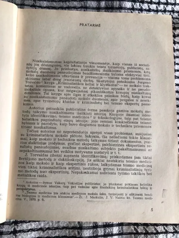 Kriminalistikos keliai ir klystkeliai - J. Torvaldas, knyga 3