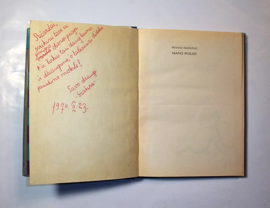 Mano poilsis - Pranas Mašiotas, knyga 6