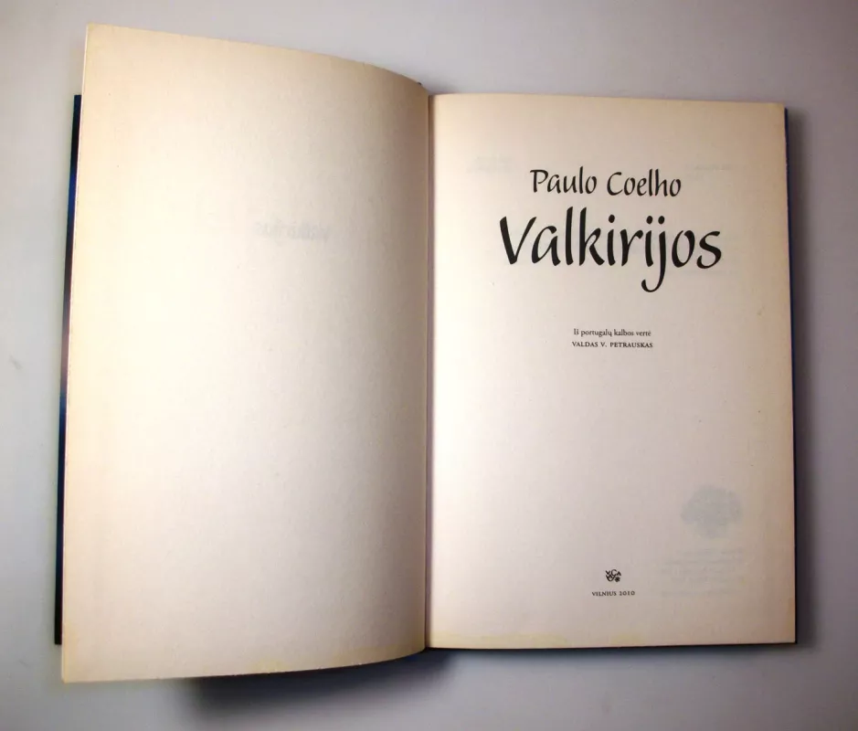 Valkirijos - Paulo Coelho, knyga 6